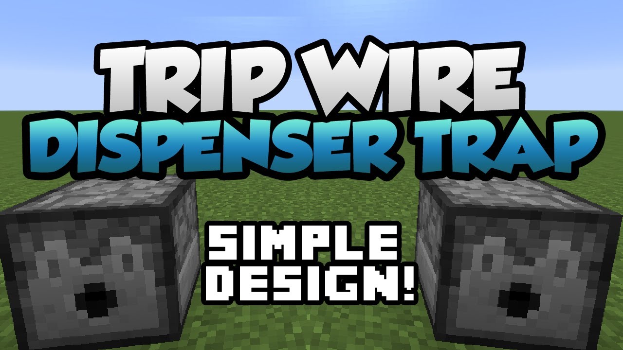 minecraft-simple-tripwire-dispenser-trap-tutorial-tu14-update-xbox