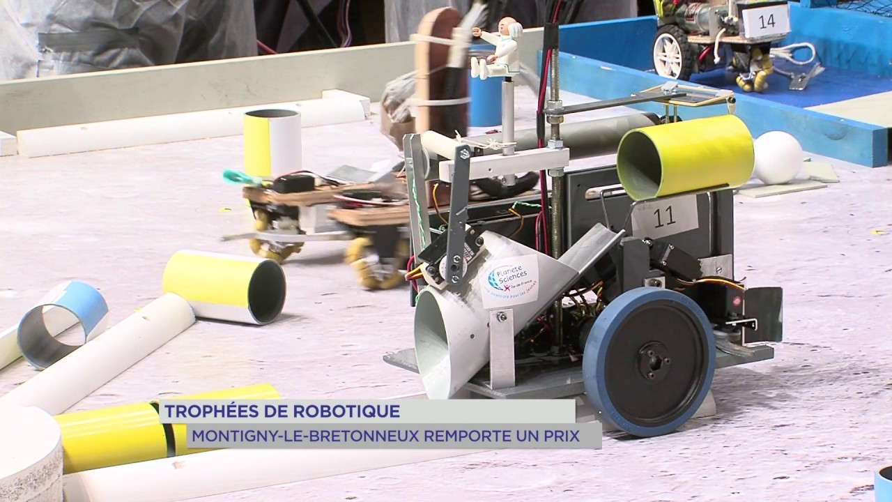 Trophée de robotique : Montigny-le-Bretonneux remporte le prix du développement durable
