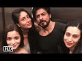 IANS - Watch: SRK PARTIES with Kareena, Karisma & Alia Bhatt