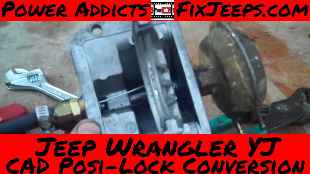 Jeep yj posi lock cable #3