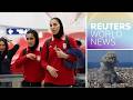 Middle East bombardment, Iranian soccer squad and SAVE America | Reuters World News