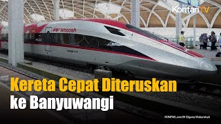 Prabowo Instruksikan Trayek Kereta Cepat Diteruskan Sampai Banyuwangi