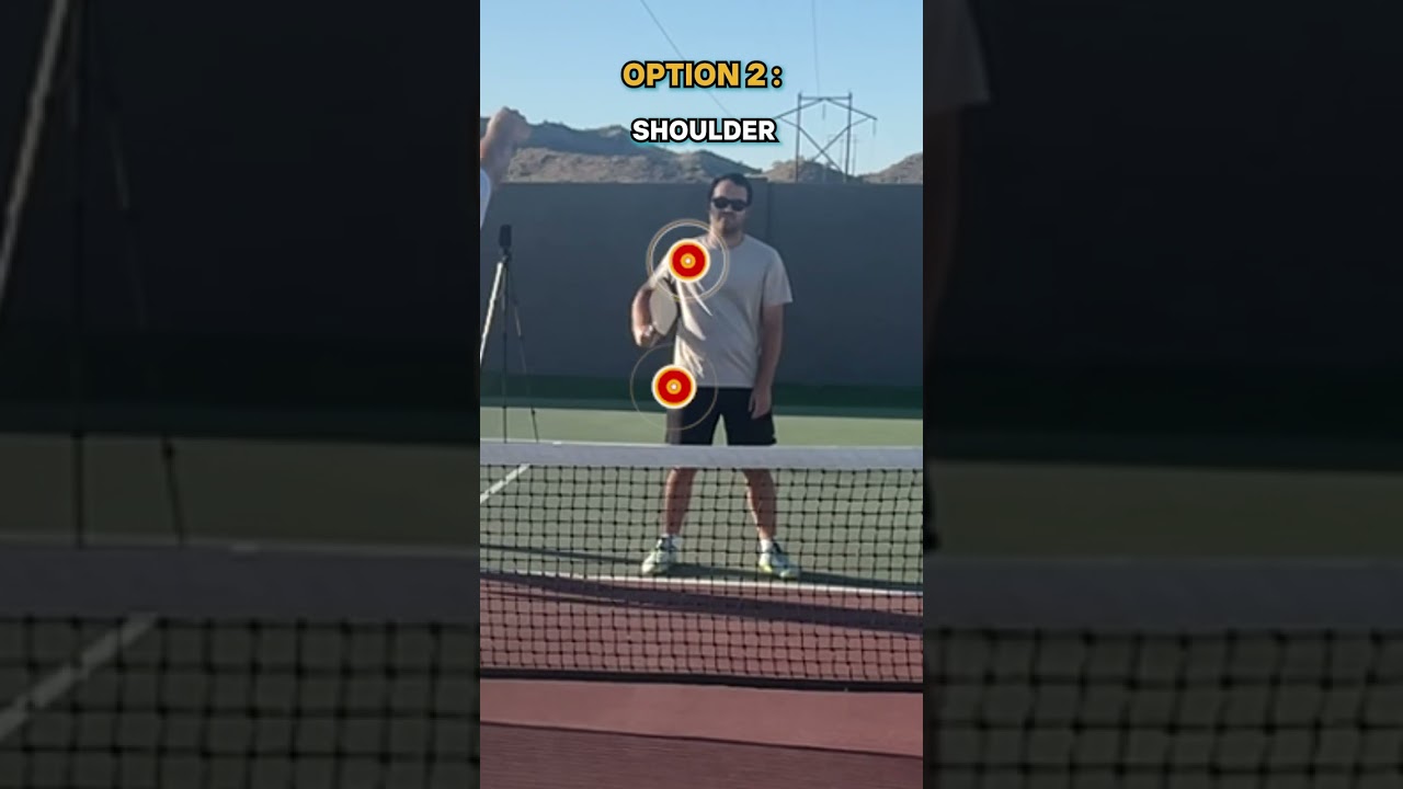 Placement over power. WHERE you speed the ball up is often more important than how fast you speed it