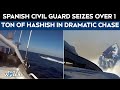 Spanish Civil Guard Seizes Over 1 Ton Of Hashish In Dramatic Chase