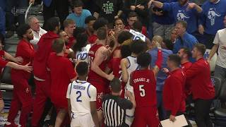 Scuffle breaks out between Louisville and Kentucky players | ESPN College Basketball