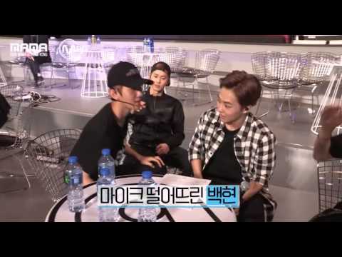 마이크 떨어뜨린 백현 대처법
