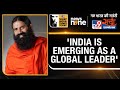 WITT Satta Sammelan | Yoga Guru Swami Ramdev on India as a Global Leader