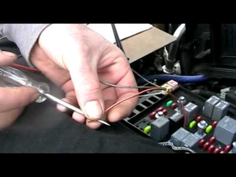 Chevy Trailblazer headlights don't work - YouTube 85 chevy starter wiring diagram 
