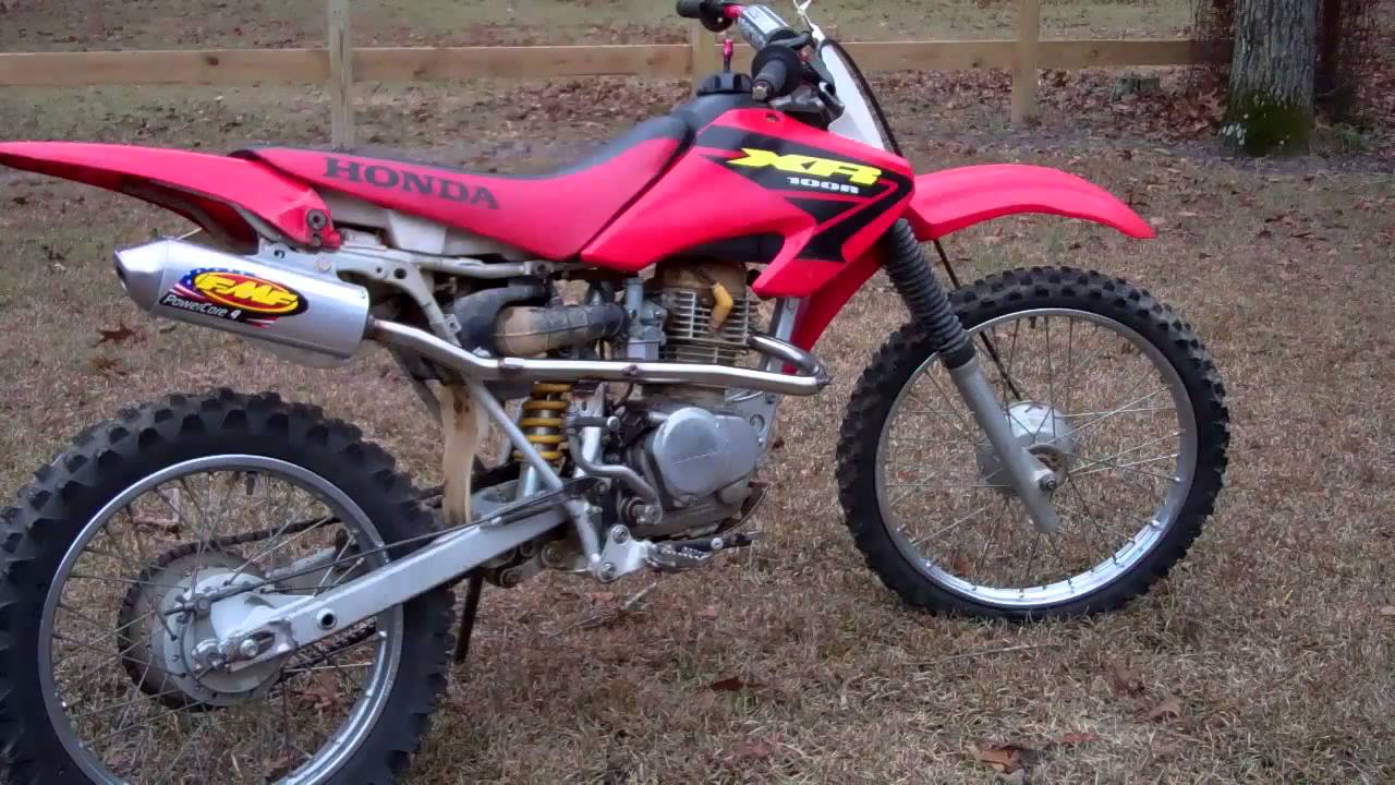 Honda xr100 exhaust pipe #2