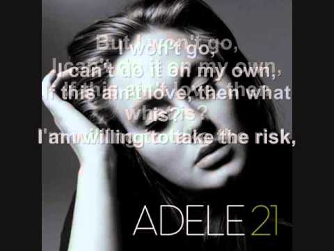 Adele - He Won't Go + Lyrics