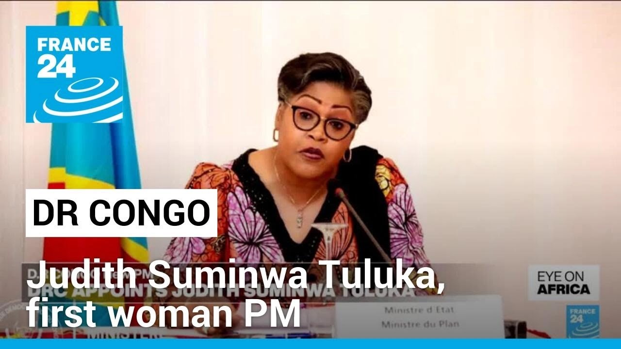 DR Congo names Judith Suminwa Tuluka as first woman PM • FRANCE 24 English