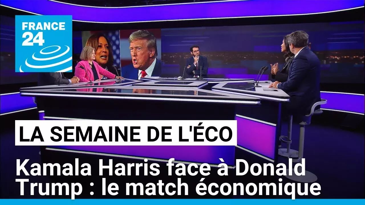 Kamala Harris face à Donald Trump : le match économique • FRANCE 24