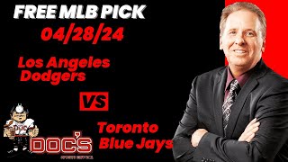 MLB Picks and Predictions - Los Angeles Dodgers vs Toronto Blue Jays, 4/28/24 Free Best Bets & Odds