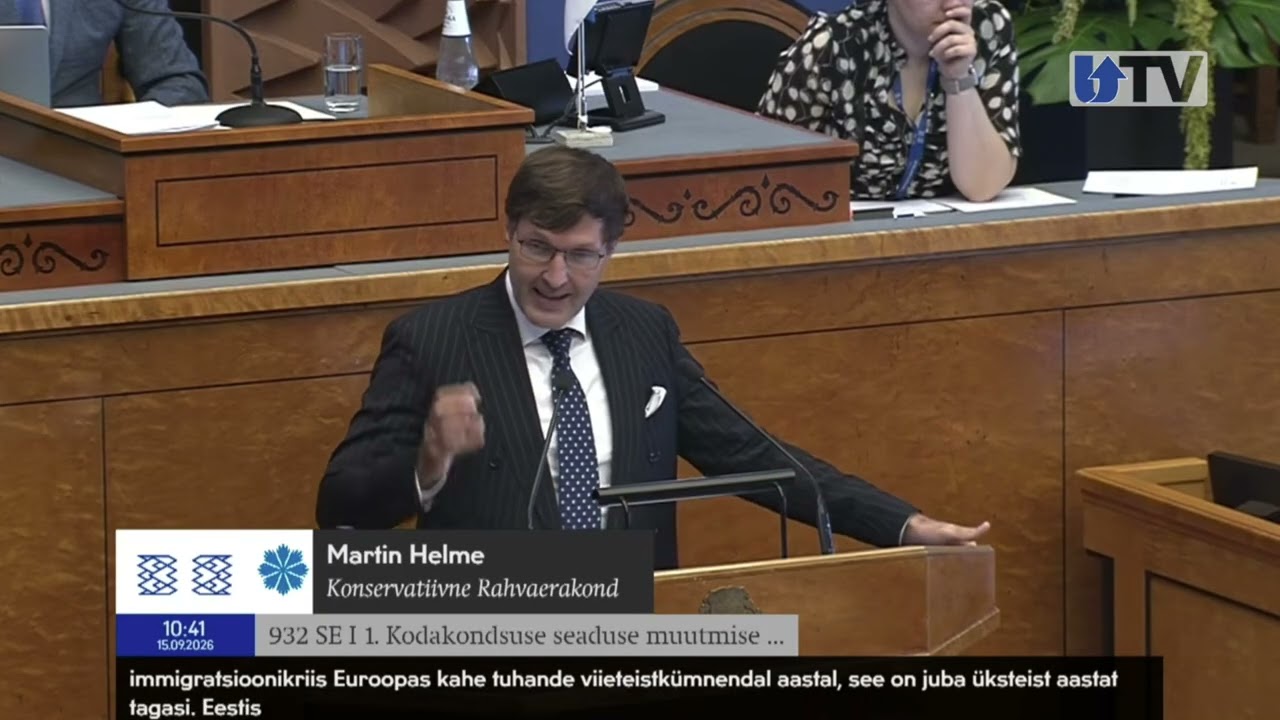 Martin Helme: meil ei ole vaja rohkem passe, vaid rohkem eesti lapsi
