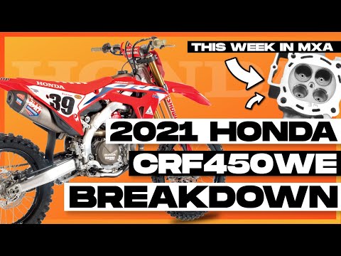 2021 Honda CRF450 Works Edition Break Down and more! - This Week in MXA Episode 13