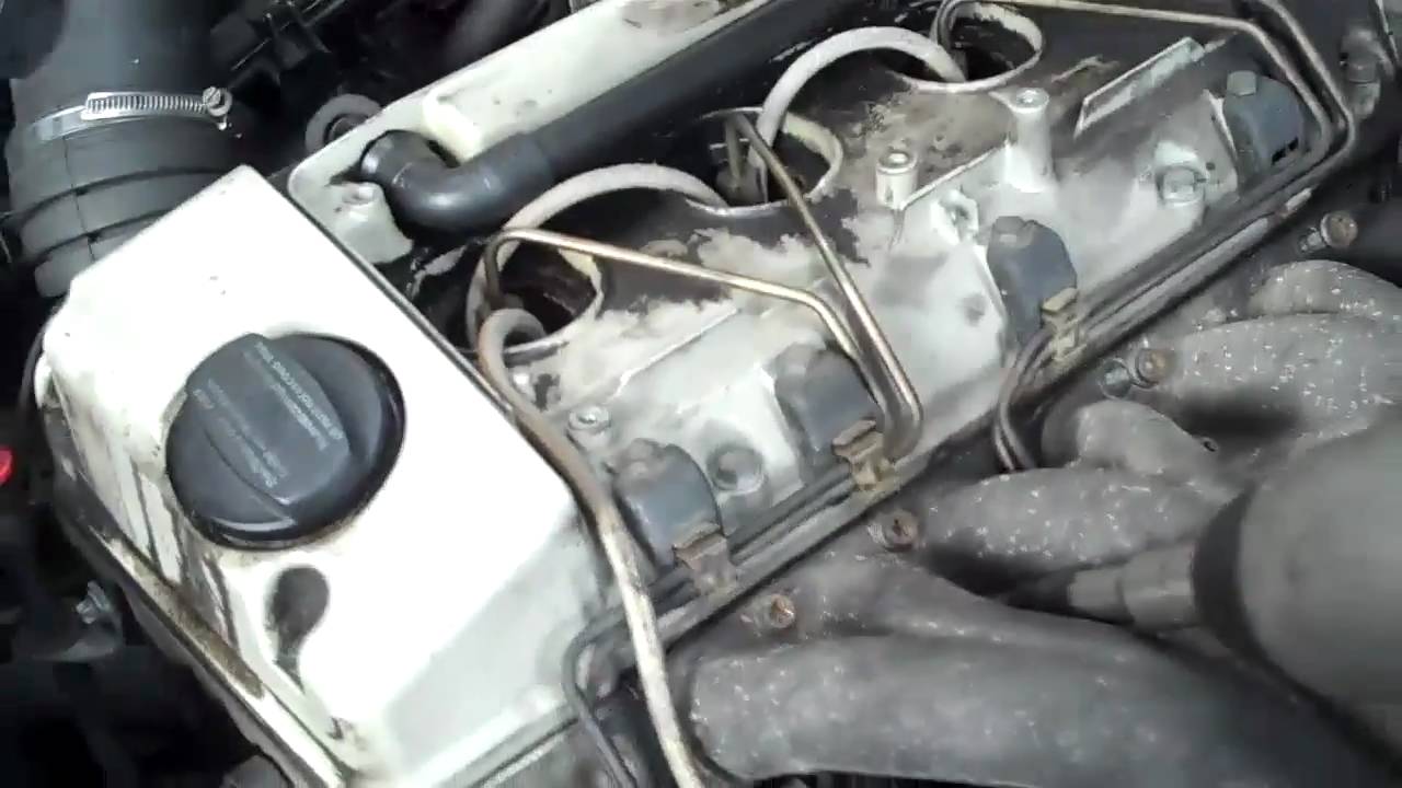 Mercedes e300 turbo diesel oil change #5