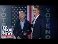 Biden jokes about Newsom replacing him as poll numbers slip