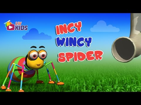 Incy Wincy Spider with Lyrics | LIV Kids Nursery Rhymes and Songs | HD