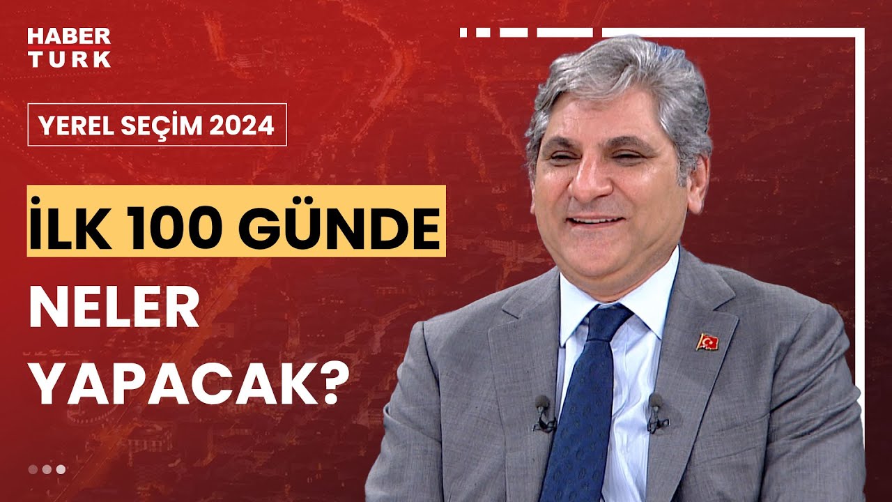CHP Ümraniye Adayı Aykut Erdoğdu Habertürk'te I Yerel Seçim 2024 - 29 Mart 2024