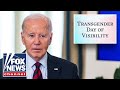 OUTRAGE: Biden honors Trans Day of Visibility on Easter Sunday