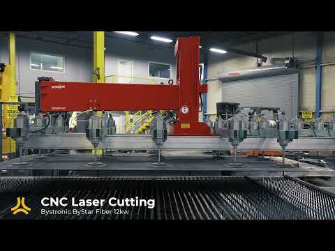 Metaline Bystronic ByStar Fiber 12KW CNC Laser - First in Canada