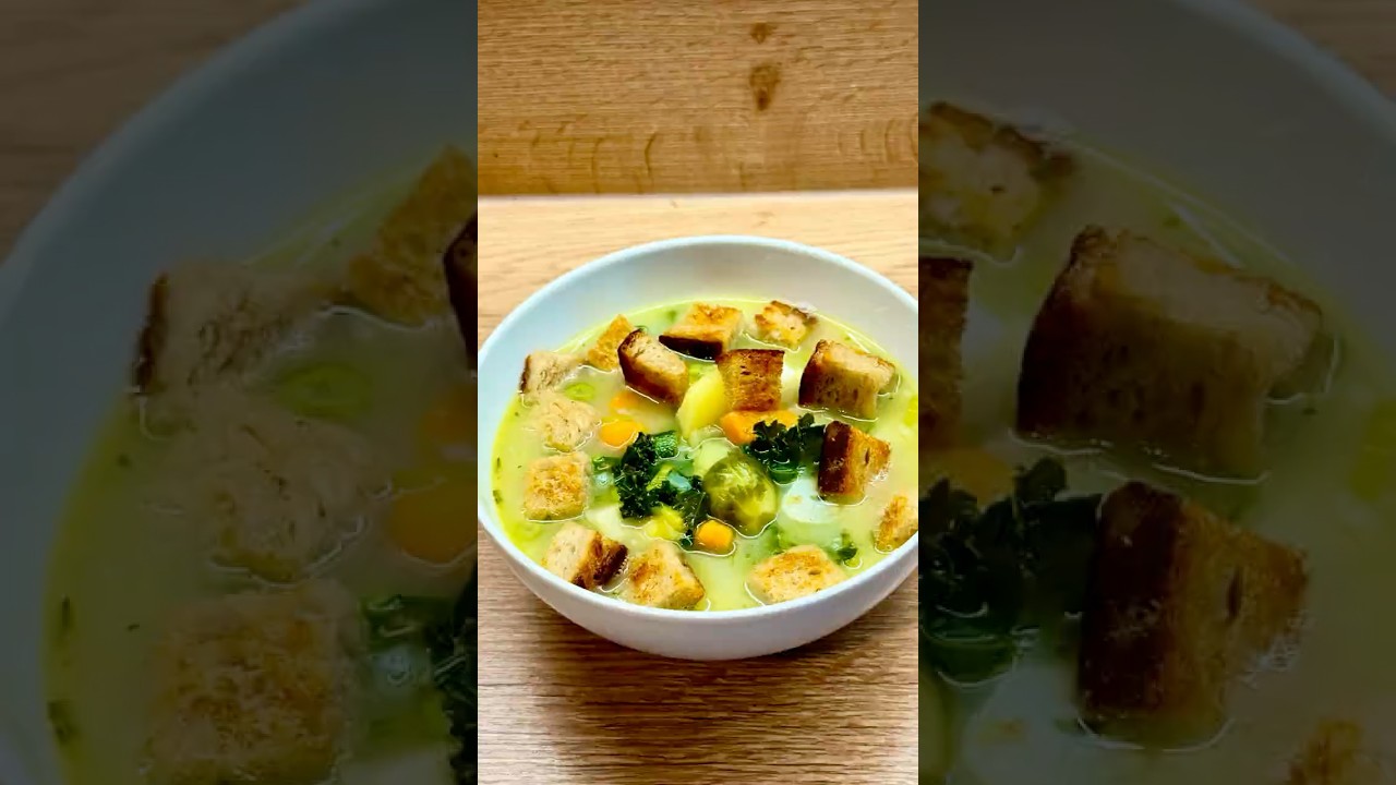 Rychlá zeleninová polévka | Těhotnej kuchař