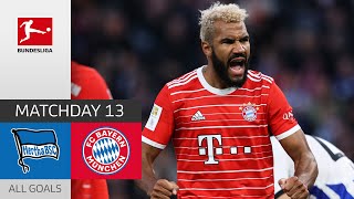 Choupo-Moting Brace & Neuer Record | Hertha Berlin — FC Bayern München 2-3 | All Goals | MD 13