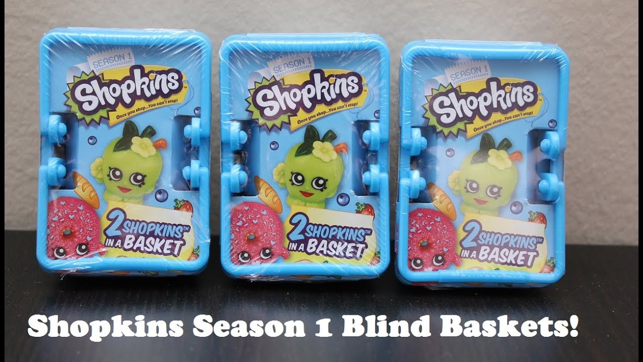 Shopkins Season 1 Blind Baskets Openingreview Youtube 4657