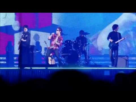 HD Super Junior Henry Lau (SS4 Osaka) Billionaire, Lazy song, lighters solo