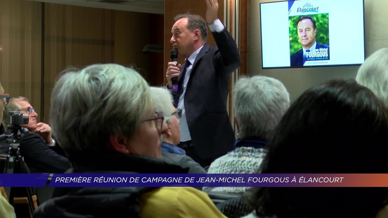 Yvelines | Première réunion de campagne pour Jean-Michel Fourgous à Élancourt