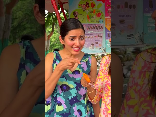 Ice Cream Khakar Nanad Huyi Slim Trim 😱 #neetubisht #funny #lakhneet #comedy #trending #shorts