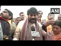 Actor Chiranjeevi arrives at Shri Ram Janmabhoomi Temple in #ayodhya #rammandir | News9  - 00:28 min - News - Video