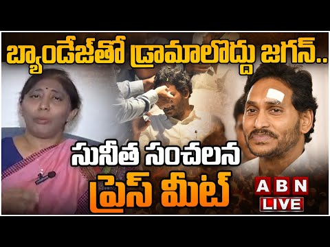 Ys Sunitha Reddy Press Meet Live