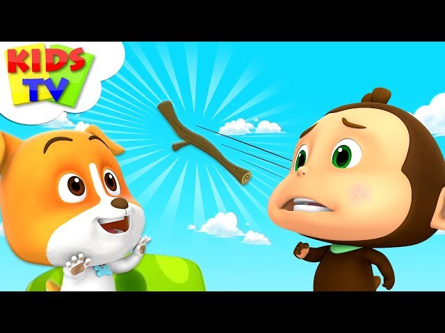 Throw And Fetch | Loco Nuts Cartoons | Kindergarten Videos For Children | Kids Show