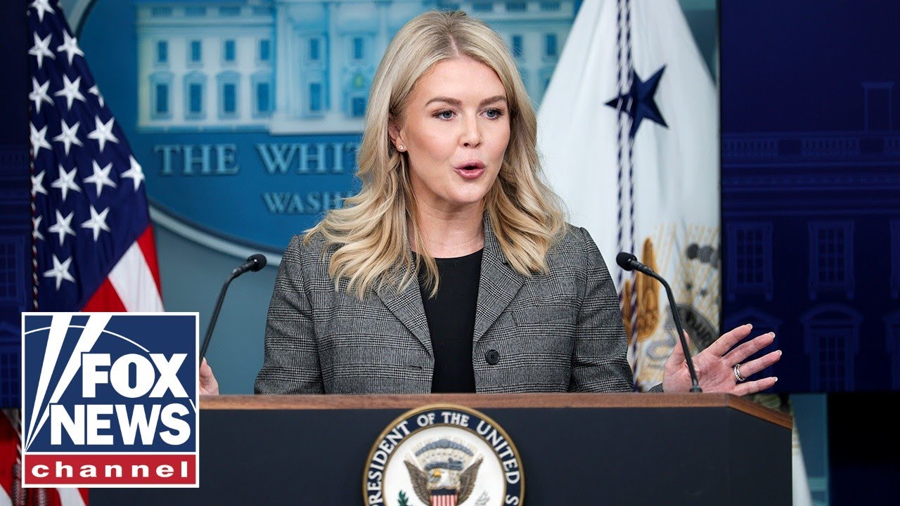 WATCH LIVE: Karoline Leavitt holds White House press briefing