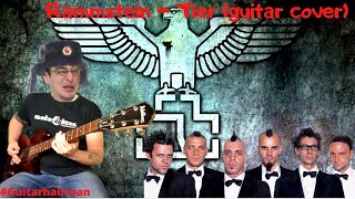 Rammstein - Tier (guitar cover)