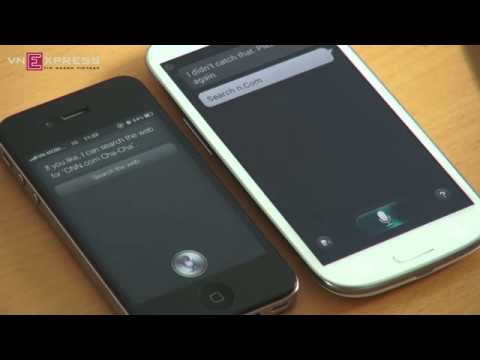 iphone 4s Siri Vs. Samsung Galaxy S3 S-Voice