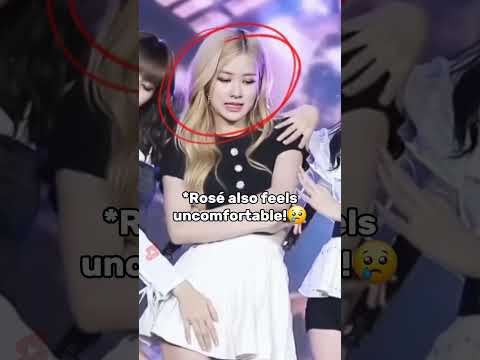 The sound problem caused Jennie to have tinnitus while performing!!😭😭 #rosé #blackpink #jisoo
