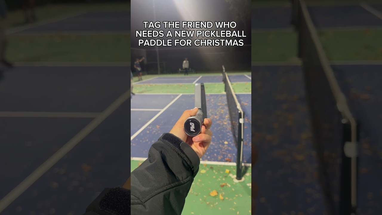 You Need A Professor Pickleball Paddle For Christmas!
