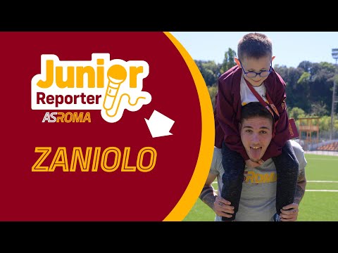 VIDEO - Roma, Zaniolo intervistato dai Junior Reporters: 