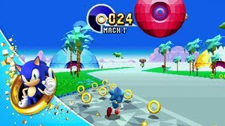Sonic Mania - Special Stages Gameplay