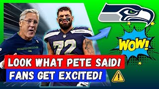 WOW! GOOD NEWS FANS! JUST CONFIRMED! NOW ON SEAHAWKS! LOOK WHAT HE SAID! NFL NEWS!
