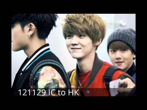 EXO LUHAN AIRPORT FASHION