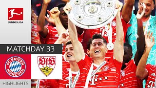 FC Bayern München — VfB Stuttgart 2-2 | Highlights | Matchday 33 – Bundesliga 2021/22