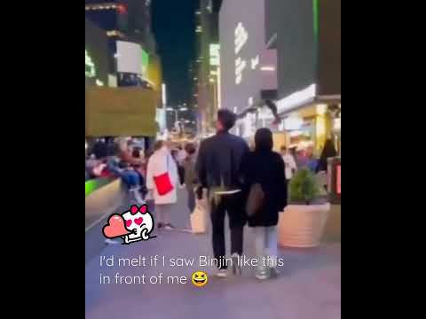 Hyun Bin Son Ye Jin strolling around in New York during honeymoon 玄彬孫藝珍拖手漫步紐約度蜜月 
