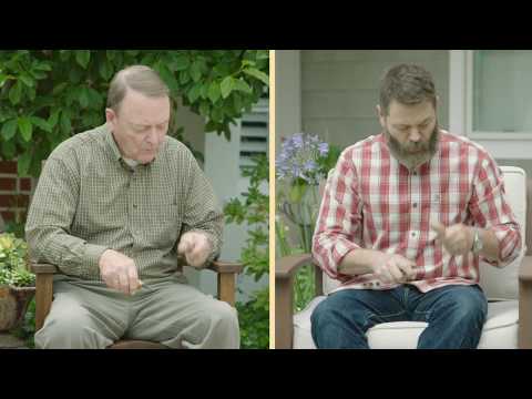Nick Offerman's Father's Day | Like Father, Like Son