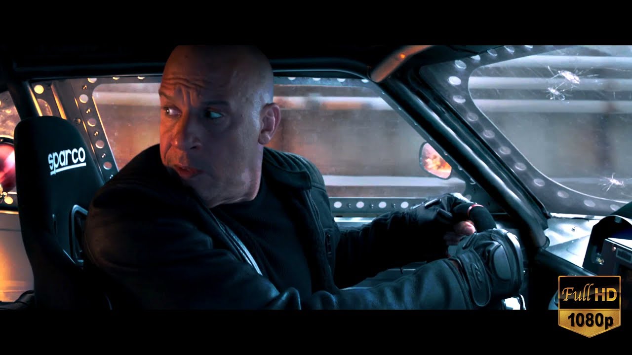 Fast and Furious 8 1 vs 5 Car Scene FHD The Fate of Furious. 