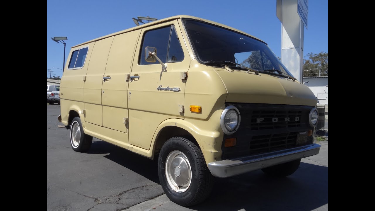 Vintage ford camper van #5