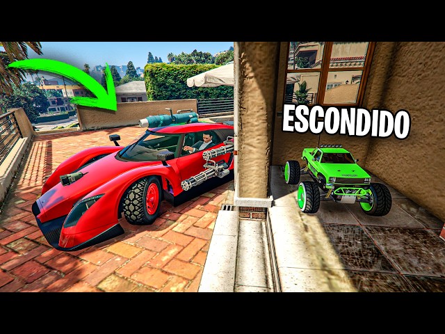 MI PRIMERA VEZ JUGANDO AL ESCONDITE CON COCHES EN GTA 5 ONLINE
