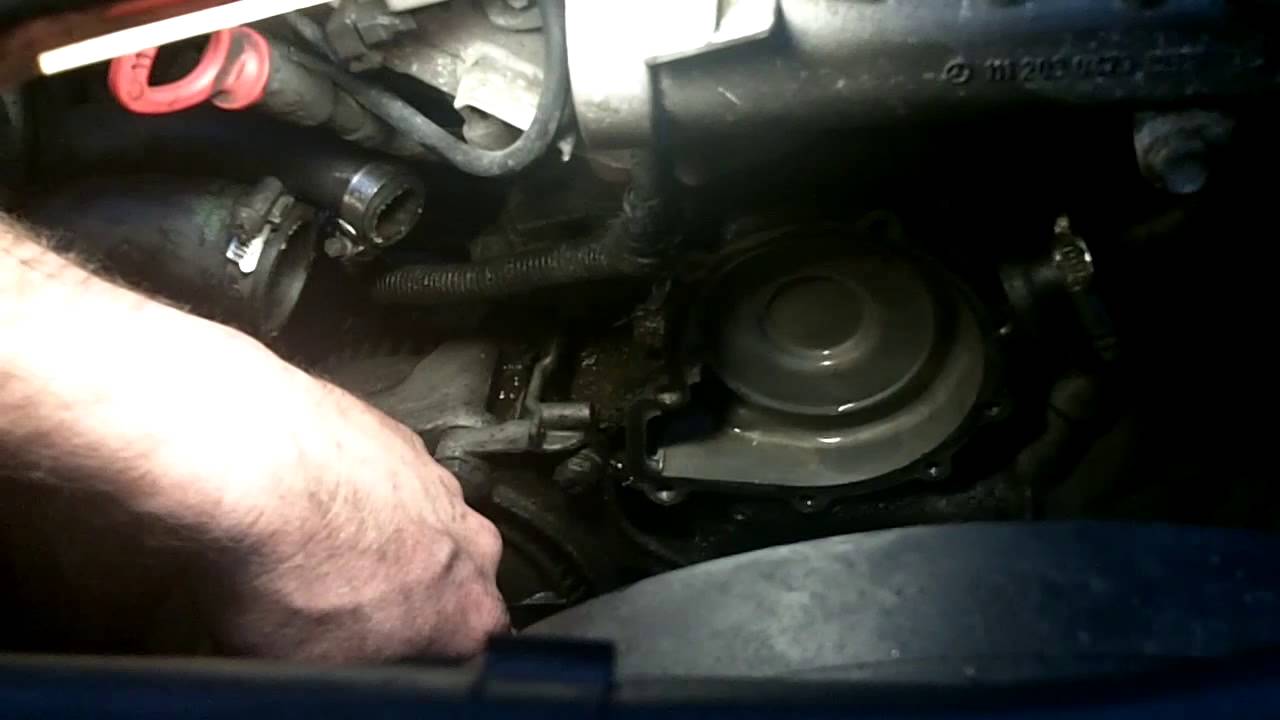 Mercedes c200 water pump replacement #6